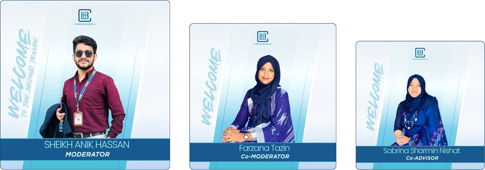 Moderator panel: Sheikh Anik Hassan, Farzana Tazin, Sabrina Sharmin Nishat